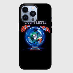 Чехол для iPhone 13 Pro Slaves and Masters - Deep Purple, цвет: 3D-черный