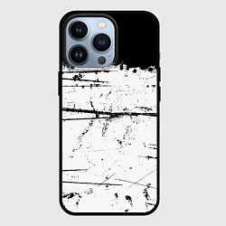 Чехол для iPhone 13 Pro ИСПАЧКАННЫЙ КРАСКОЙ, цвет: 3D-черный