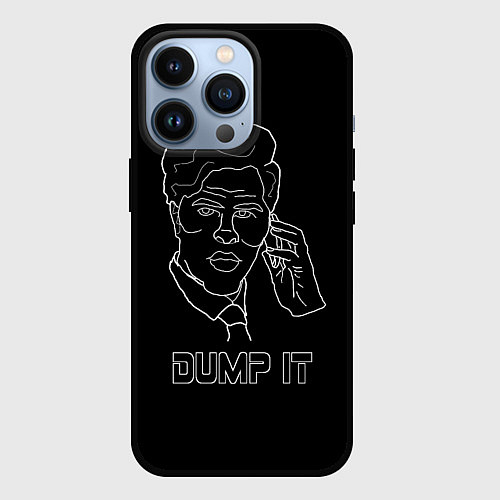 Чехол iPhone 13 Pro Богданов Dump It / 3D-Черный – фото 1
