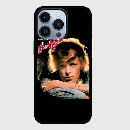 Чехол iPhone 13 Pro Young Americans - David Bowie / 3D-Черный – фото 1