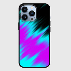 Чехол iPhone 13 Pro НЕОНОВЫЕ ПОЛОСЫ И НИЧЕГО ЛИШНЕГО NEON STRIPES
