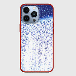 Чехол для iPhone 13 Pro После дождя, цвет: 3D-красный