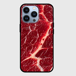 Чехол для iPhone 13 Pro Мясо на Хэллоуин, цвет: 3D-черный