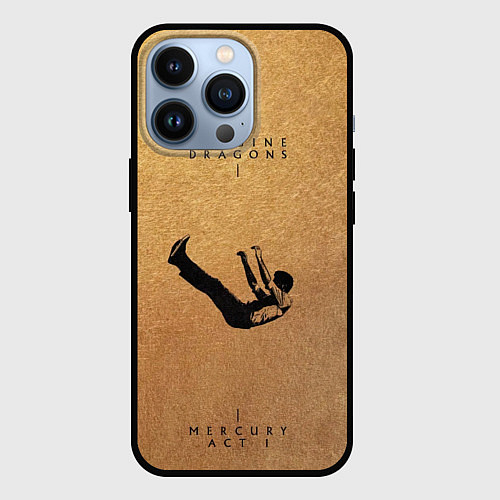 Чехол iPhone 13 Pro Mercury Act 1 - Imagine Dragons / 3D-Черный – фото 1