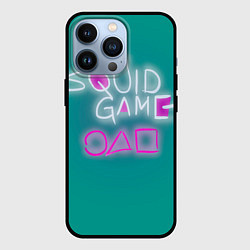 Чехол для iPhone 13 Pro Squid game a, цвет: 3D-черный