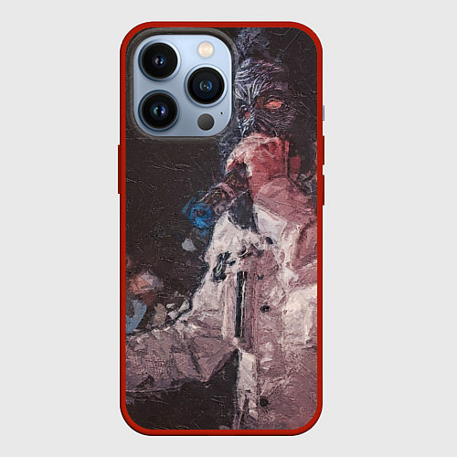 Чехол iPhone 13 Pro Paul de Technoir / 3D-Красный – фото 1