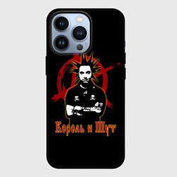 Чехол для iPhone 13 Pro Король и Шут анархия, цвет: 3D-черный