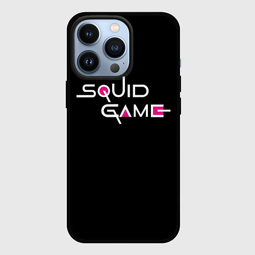 Чехол iPhone 13 Pro Squid Game / 3D-Черный – фото 1