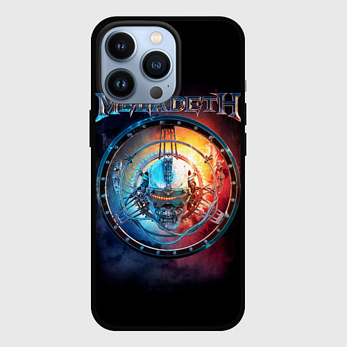 Чехол iPhone 13 Pro Megadeth, Super Collider / 3D-Черный – фото 1