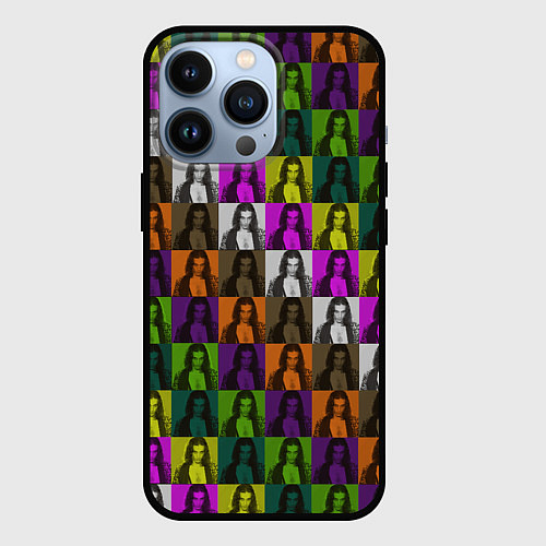 Чехол iPhone 13 Pro Damiano David Colors / 3D-Черный – фото 1