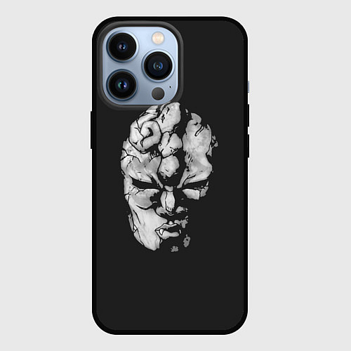 Чехол iPhone 13 Pro Каменная маска Джо Джо / 3D-Черный – фото 1