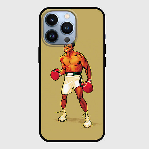 Чехол iPhone 13 Pro Ali art / 3D-Черный – фото 1