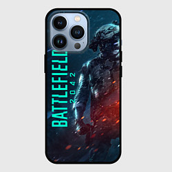 Чехол для iPhone 13 Pro BATTLEFIELD 2042 SOLDIER WARS, цвет: 3D-черный