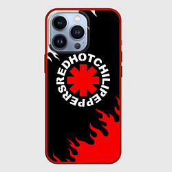 Чехол iPhone 13 Pro RED HOT CHILI PEPPERS, RHCP