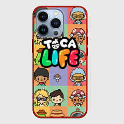 Чехол iPhone 13 Pro Toca Life: Faces