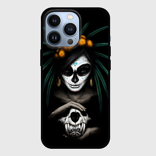 Чехол iPhone 13 Pro WOMANSHAMAN / 3D-Черный – фото 1