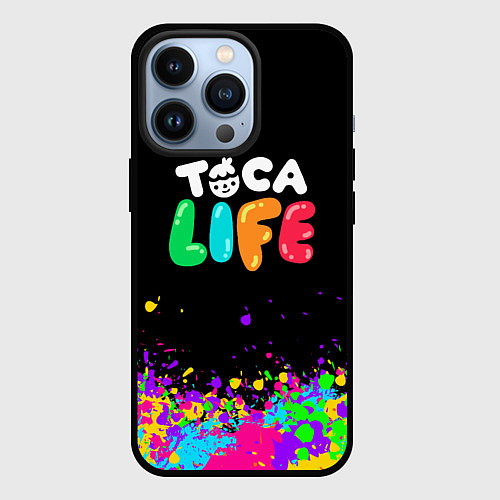 Чехол iPhone 13 Pro Toca Life / 3D-Черный – фото 1