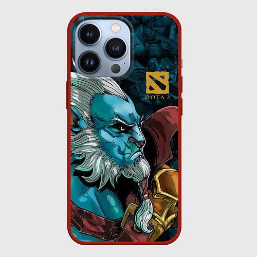 Чехол iPhone 13 Pro Фантом Лансер, DOTA 2 / 3D-Красный – фото 1