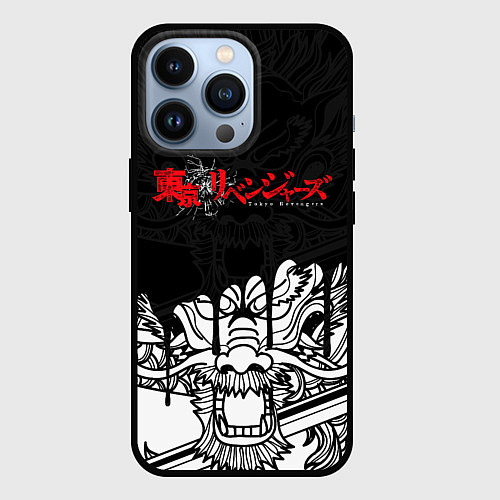 Чехол iPhone 13 Pro TOKYO REVENGERS DRAKENАН / 3D-Черный – фото 1