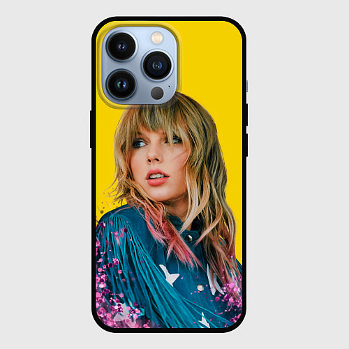 Чехол iPhone 13 Pro Красотка Тейлор / 3D-Черный – фото 1