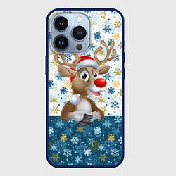 Чехол iPhone 13 Pro Весёлый Оленёнок