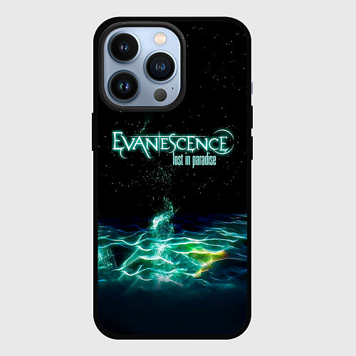 Чехол iPhone 13 Pro Evanescence lost in paradise / 3D-Черный – фото 1