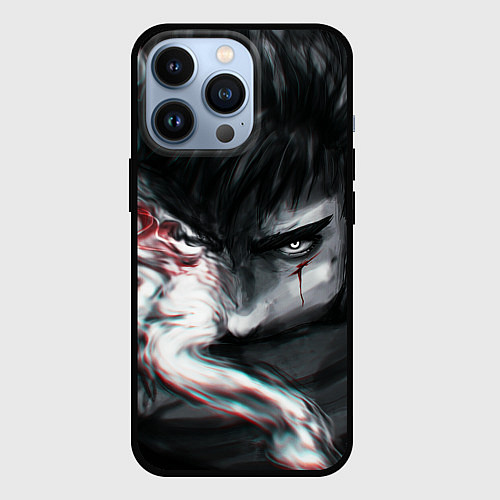 Чехол iPhone 13 Pro BERSERK БЕРСЕРК ГАТС / 3D-Черный – фото 1