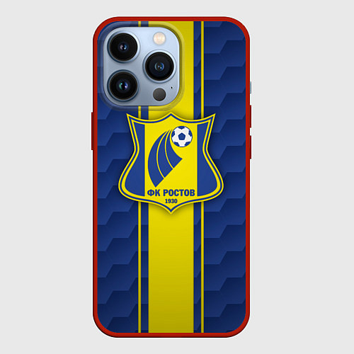 Чехол iPhone 13 Pro ФК Ростов / 3D-Красный – фото 1