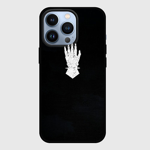 Чехол iPhone 13 Pro Железные руки цвета легиона / 3D-Черный – фото 1