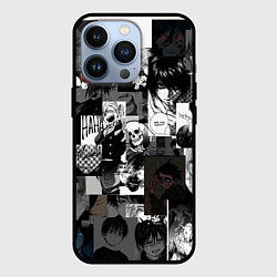 Чехол для iPhone 13 Pro Dead Inside Парни, цвет: 3D-черный