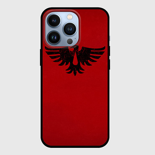 Чехол iPhone 13 Pro Кровавые Вороны цвет ордена / 3D-Черный – фото 1