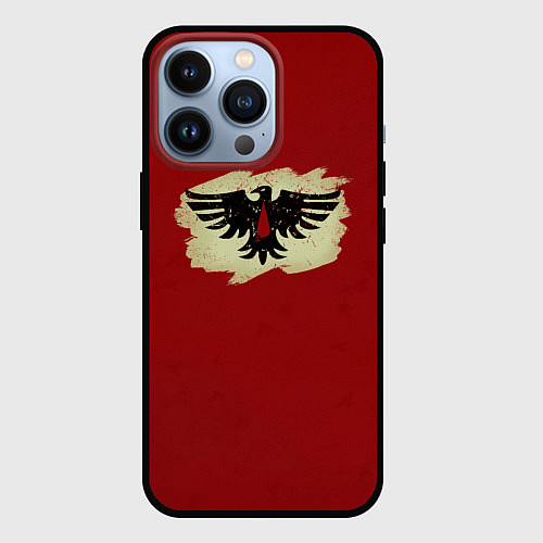 Чехол iPhone 13 Pro Кровавые Вороны креатив / 3D-Черный – фото 1
