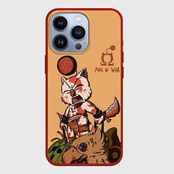 Чехол для iPhone 13 Pro Mog of War, цвет: 3D-красный