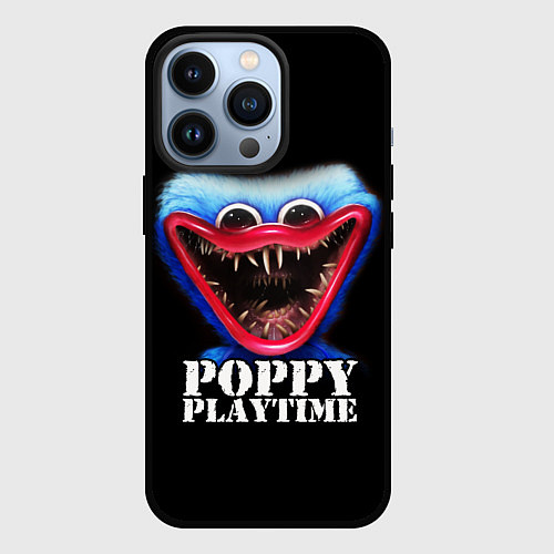 Чехол iPhone 13 Pro Poppy Playtime / 3D-Черный – фото 1