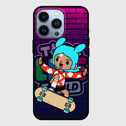 Чехол iPhone 13 Pro TOCA LIFE WORLD ТОКА ЛАЙФ ВОРЛД РИТА RITA / 3D-Черный – фото 1