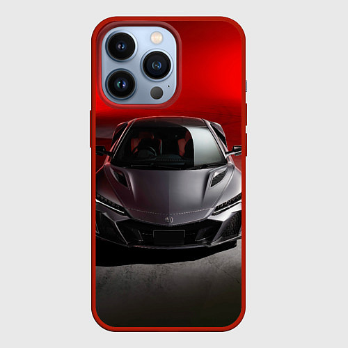 Чехол iPhone 13 Pro HONDA NSX / 3D-Красный – фото 1