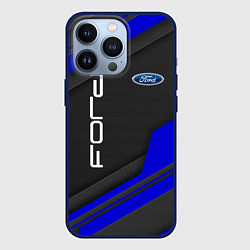 Чехол для iPhone 13 Pro Ford Форд авто, цвет: 3D-тёмно-синий