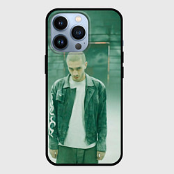 Чехол для iPhone 13 Pro Хаски в комнате, цвет: 3D-черный