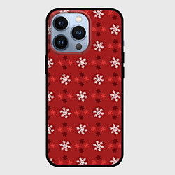 Чехол iPhone 13 Pro Snowflakes
