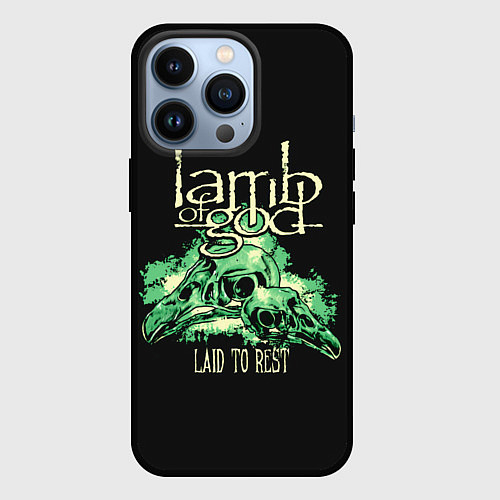 Чехол iPhone 13 Pro Laid to rest / 3D-Черный – фото 1