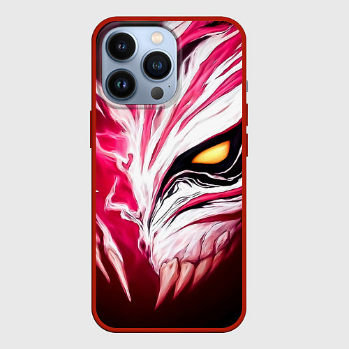 Чехол iPhone 13 Pro Маска пустого Блич / 3D-Красный – фото 1