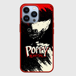 Чехол iPhone 13 Pro Poppy Playtime: Red & Black