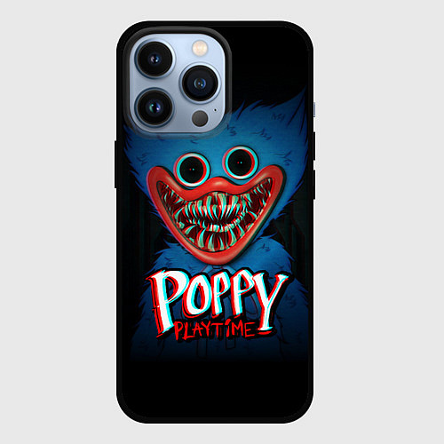 Чехол iPhone 13 Pro Poppy Playtime / 3D-Черный – фото 1