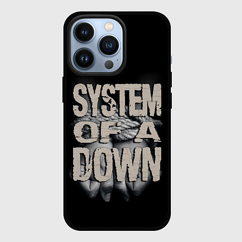 Чехол iPhone 13 Pro System of a Down / 3D-Черный – фото 1