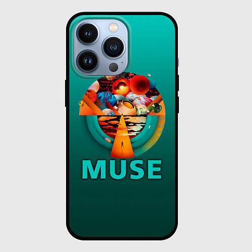 Чехол iPhone 13 Pro The Resistance - Muse / 3D-Черный – фото 1