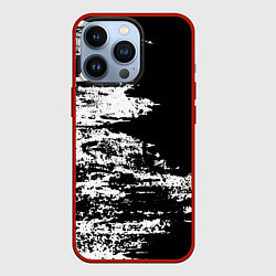 Чехол для iPhone 13 Pro Abstraction pattern 2022 vanguard, цвет: 3D-красный