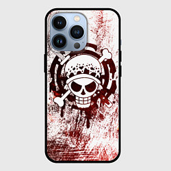 Чехол iPhone 13 Pro Трафальгар Ло Пираты сердца Весёлый Роджер