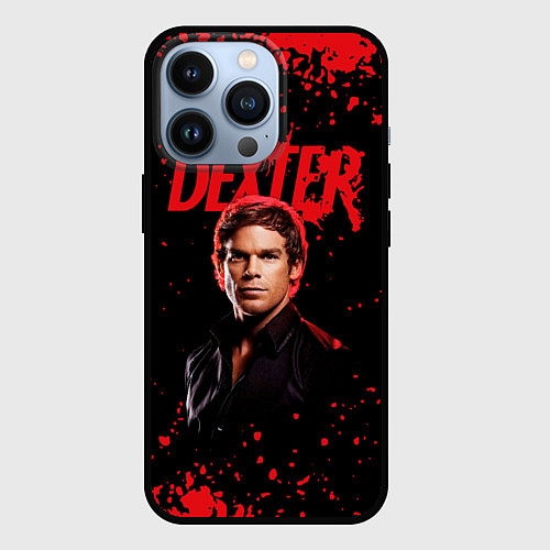 Чехол iPhone 13 Pro Dexter Декстер / 3D-Черный – фото 1