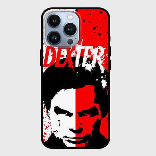 Чехол iPhone 13 Pro ДЕКСТЕР DEXTER NEW BLOOD / 3D-Черный – фото 1