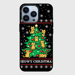 Чехол iPhone 13 Pro MEOWY CHRISTMAS 2022